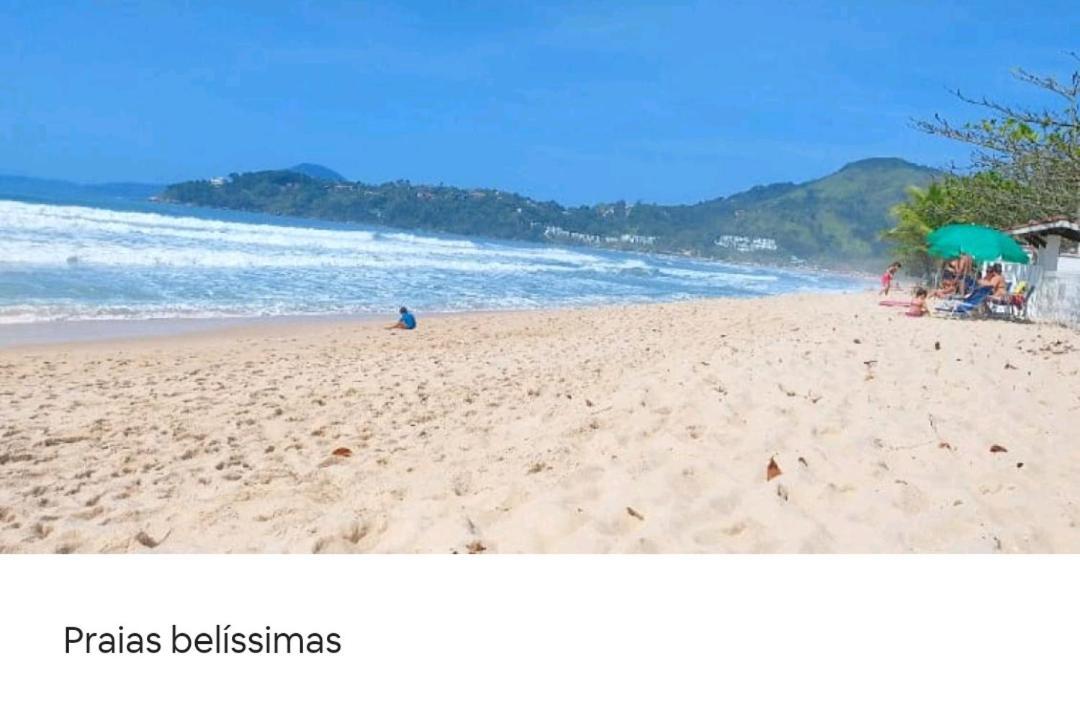 Apto Centro Ubatuba Com Varanda Gourmet, Suite E Piscina Экстерьер фото